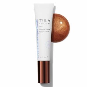 Tula Skincare Bronze Boost Glow Bronzing Drops  1 Oz /30ml Full Size NIB